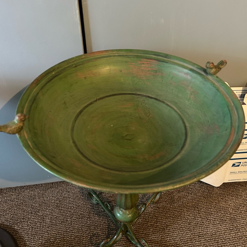Iron Birdbath